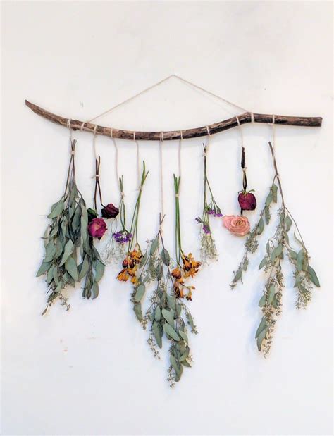 Dried Floral Wall Hanging