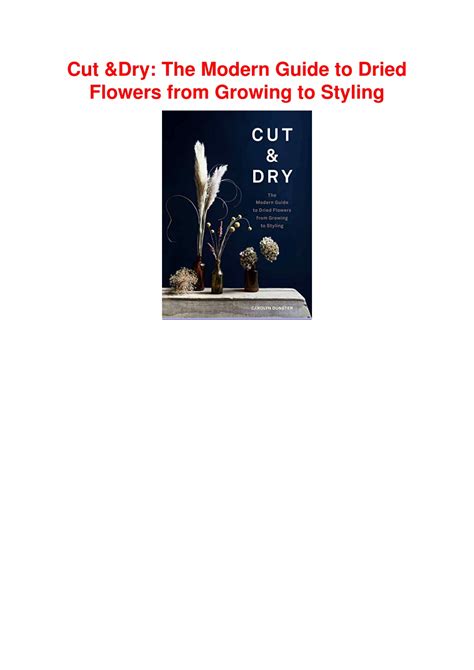 Dried Flowers Definition