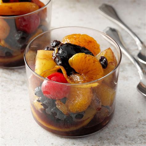 Dried Fruit Compote With Brandy