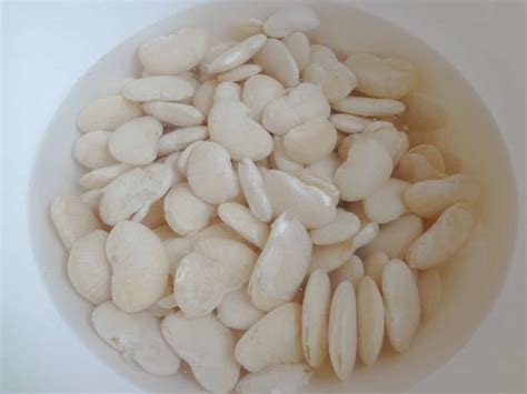 Dried Lima Beans Split While Soaking