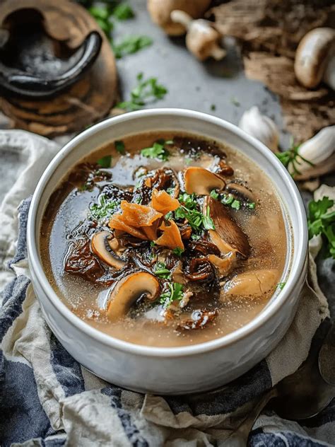 Dried Mushroom Soup