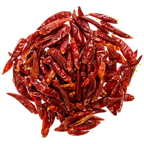 dried red chile peppers