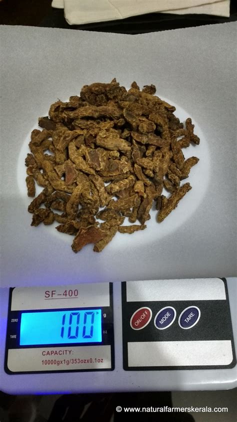 Dried Turmeric Root Use