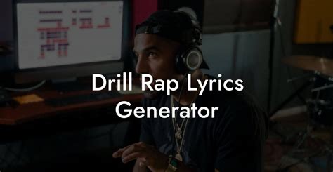 Drill Beat Lyrics Generator
