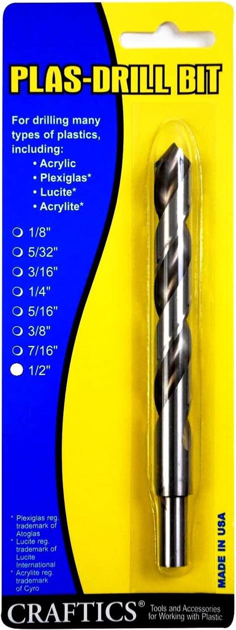 Drill Bits For Plexiglass