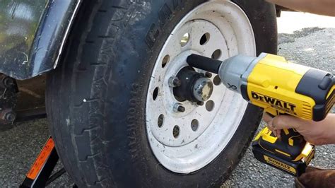 Drill For Tire Change