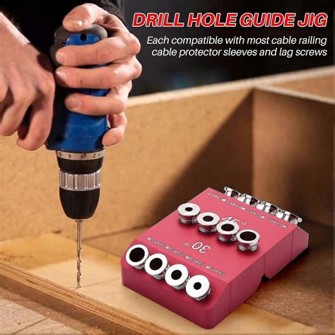 Drill Hole Guide Template