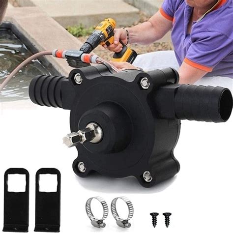 Drill Powered Water Pump