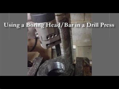 Drill Press Boring Head