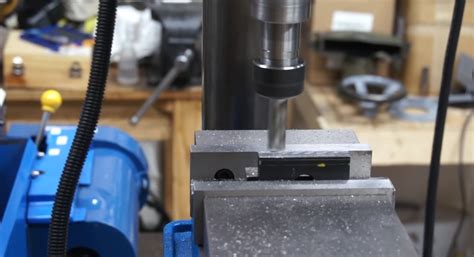 Drill Press Converted To Milling Machine