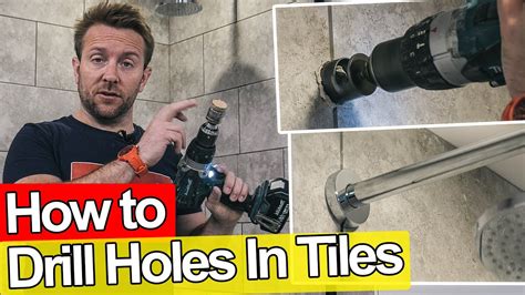 Drilling Into Shower Tile
