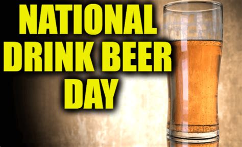 drink beer day 2021