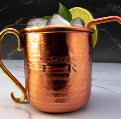 drink in copper mug