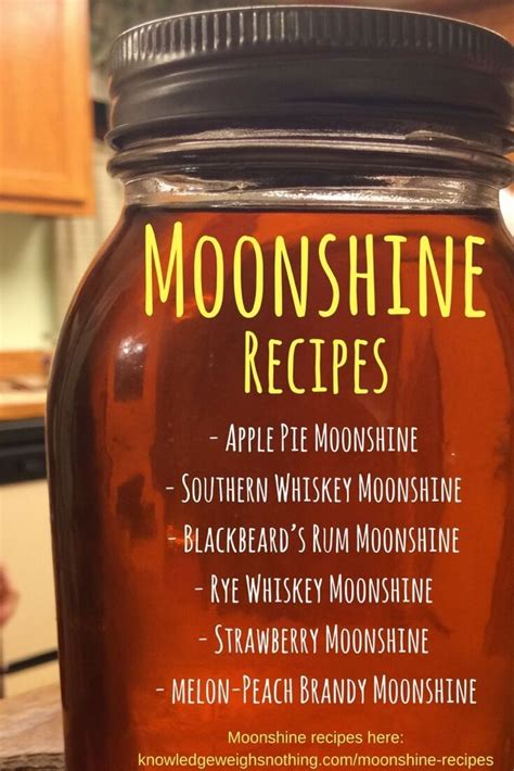 drink recipes with moonshine