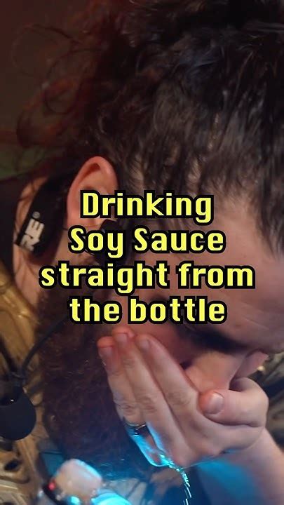 Drinking Bottle Of Soy Sauce