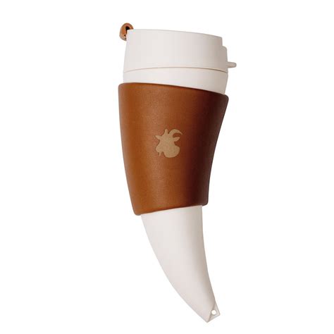 drinking horn coffee mug