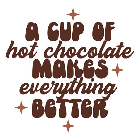 Drinking Hot Chocolate Quotes