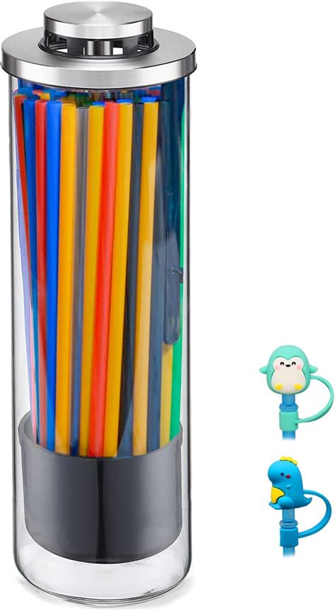 Drinking Straw Storage Container