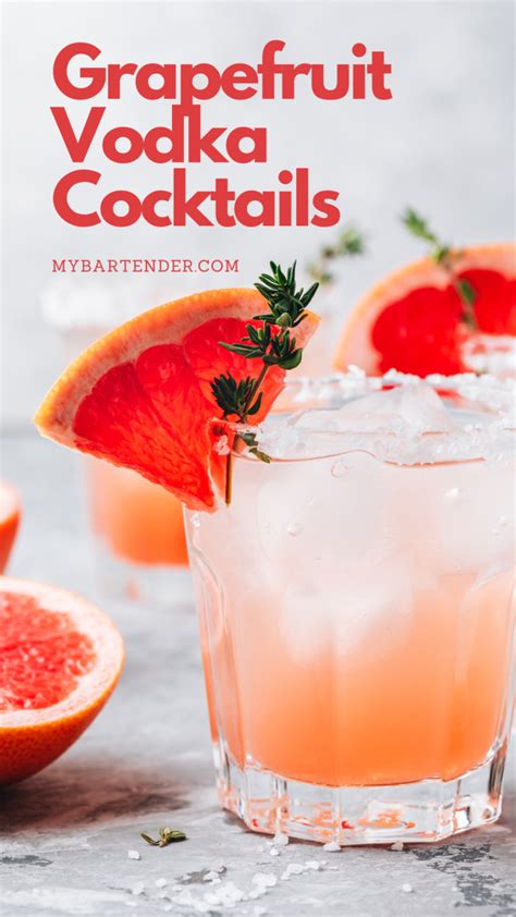 Drinks Using Grapefruit Vodka