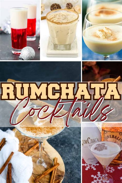 Drinks Using Rumchata