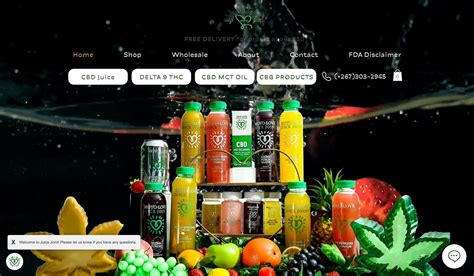 Drinks Website Examples