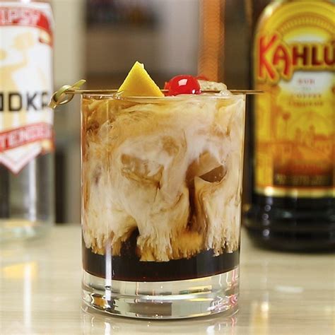 Drinks With Cherry Vodka And Kahlua
