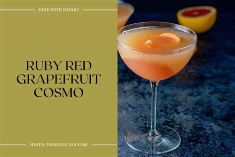 Drinks With Ruby Red Grapefruit Vodka