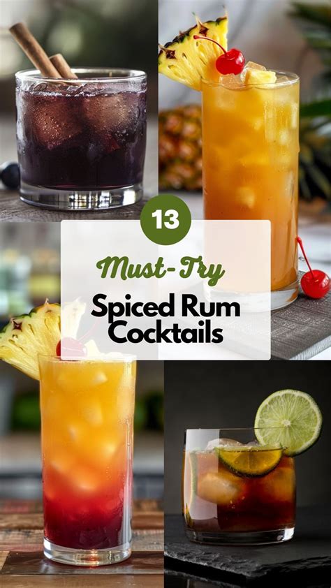 Drinks With Spiced Rum
