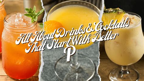 Drinks That Start With M
