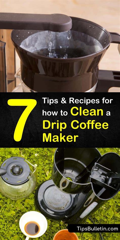 Drip Coffee Maker Cleaning Tips