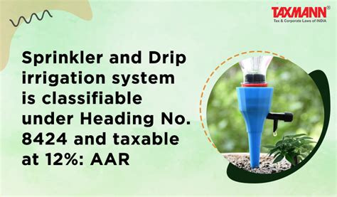 Drip Irrigation Hsn Code