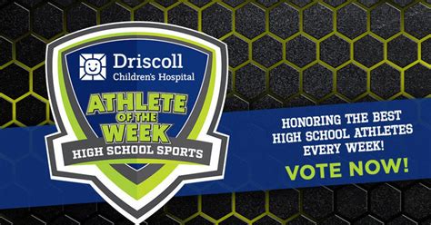 driscoll high school athlete of the week