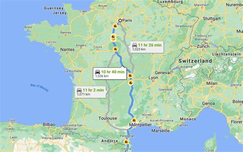 drive from barcelona to paris