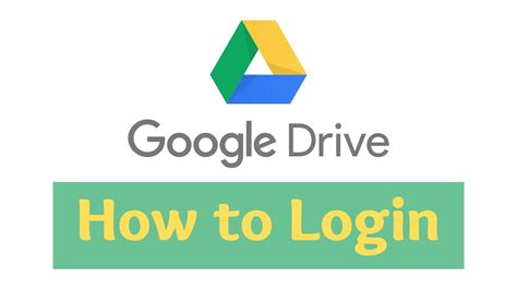 drive google login page sync