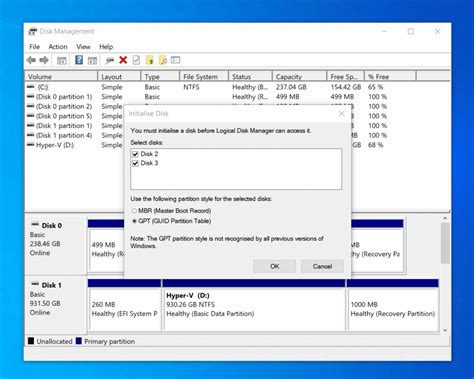 drive manager windows 10
