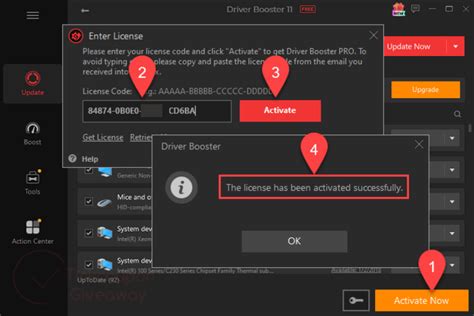 driver booster pro 11 key