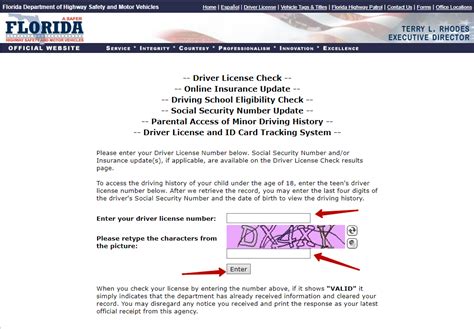 Driver License Check