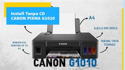 Driver Canon Pixma G1010 Gratis
