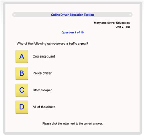 drivers ed lesson 26 quizlet