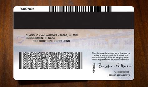 drivers license barcode format