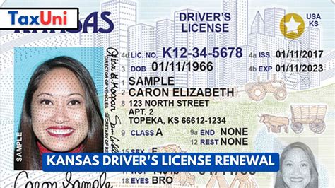 drivers license renewal kansas