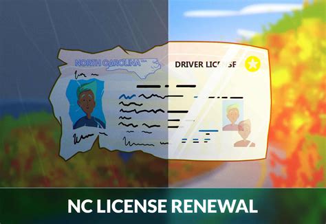 drivers license renewal nc