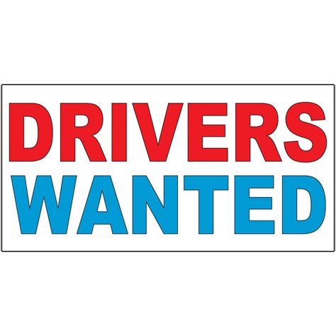 drivers wanted