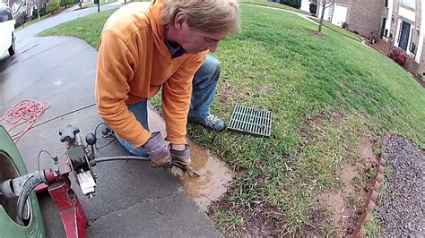 Driveway Drain Cleaning
