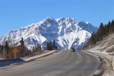 driving in banff