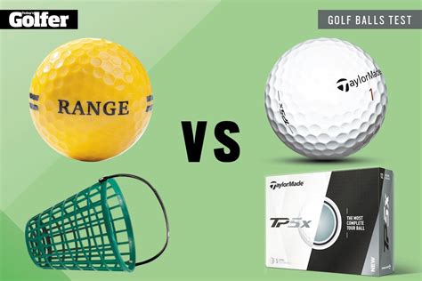 Driving Range Golf Balls Vs Regular