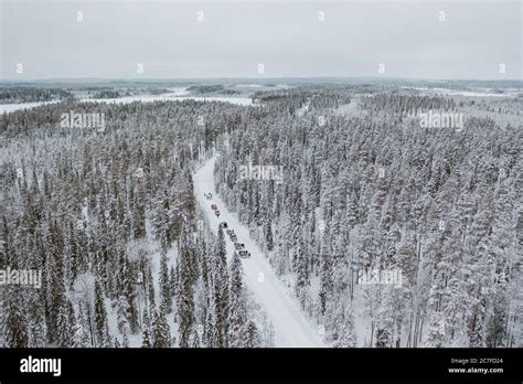 Scenic drive in Finland
