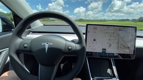 driving tesla model y