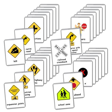Driving Test Flashcards Printable