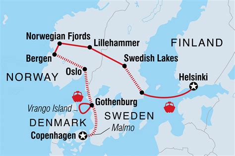 driving tour sweden and norway